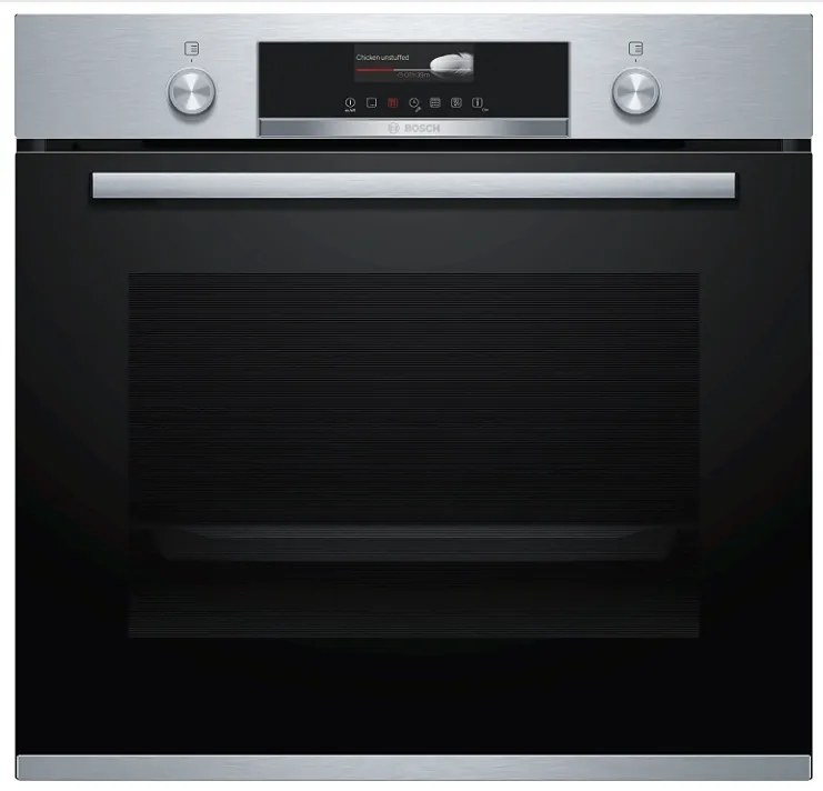 Bosch HBG579BS0 Series 6 Εντοιχ. Φούρνος 71 lt, Πυρόλυση, αυτόματα προγράμματα AutoPilot , Οθόνη αφής, SOFT CLOSE ,A