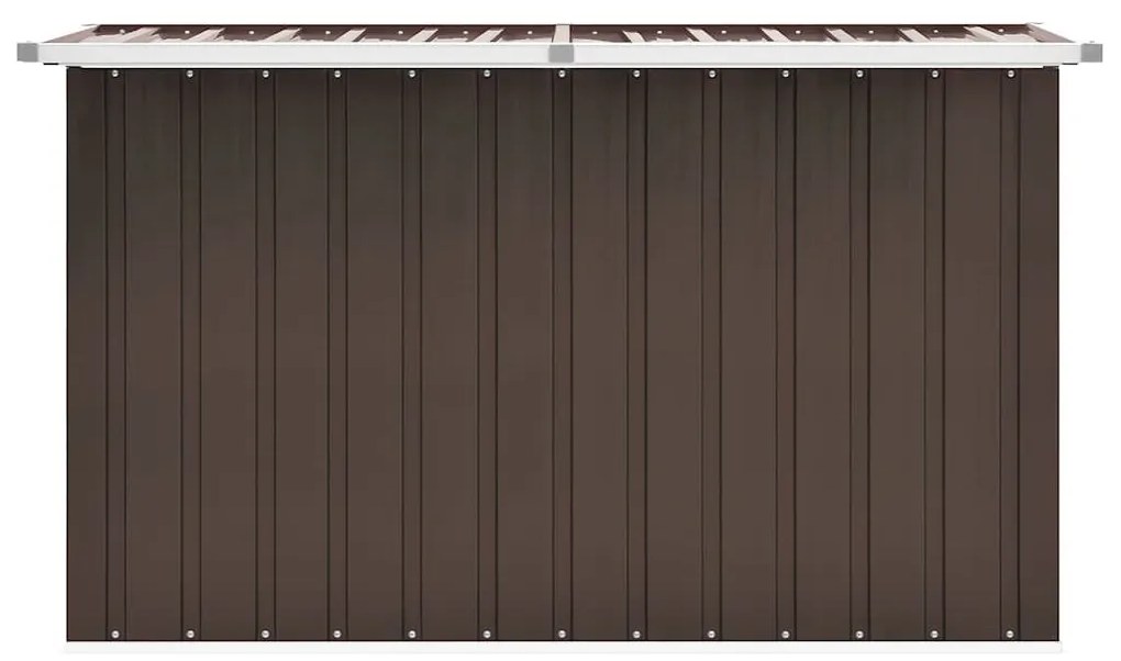 vidaXL Μπαούλο Αποθήκευσης Κήπου Καφέ 149 x 99 x 93 εκ.