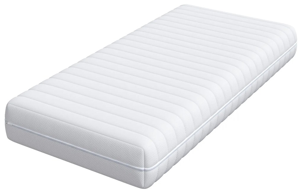 vidaXL Στρώματα Λευκό 80 x 160 cm 100% ύφασμα πολυεστέρα