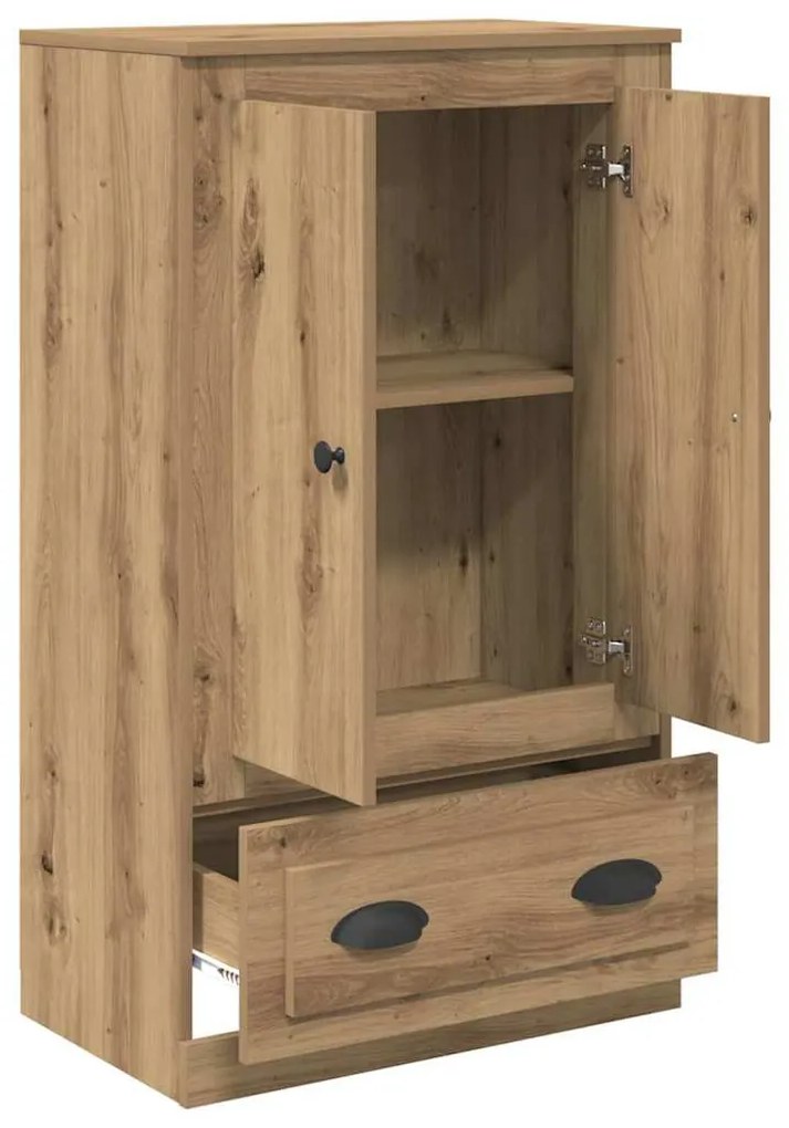vidaXL Highboard Artisan Oak 60 x 35,5 x 103,5 εκ. Επεξεργασμένο ξύλο