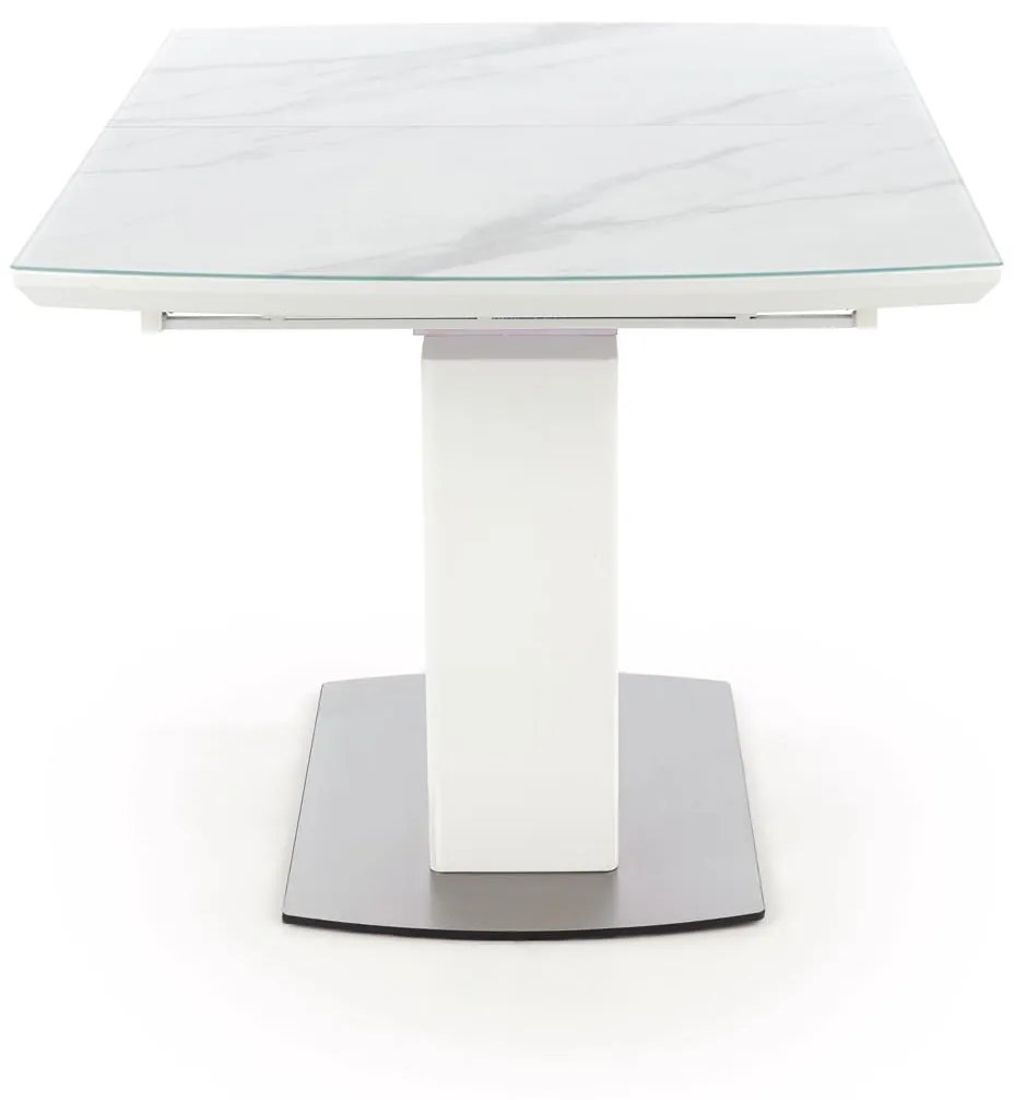 BLANCO extension table, color: white marble - white DIOMMI V-CH-BLANCO-ST