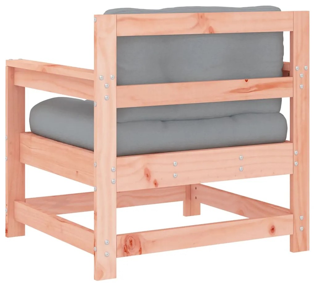 vidaXL Καρέκλες Κήπου με Μαξιλάρια 2 τεμ. από Μασίφ Ξύλο Ψευδοτσούγκας