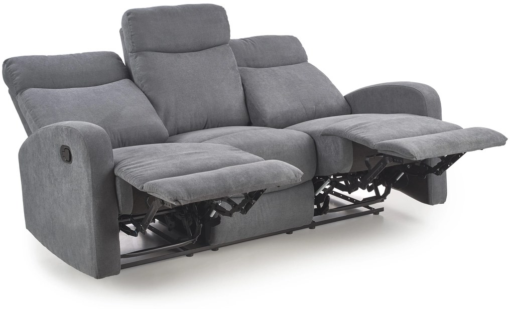 OSLO 3S sofa with recliner function DIOMMI V-CH-OSLO_3S-SOFA-C.POPIEL