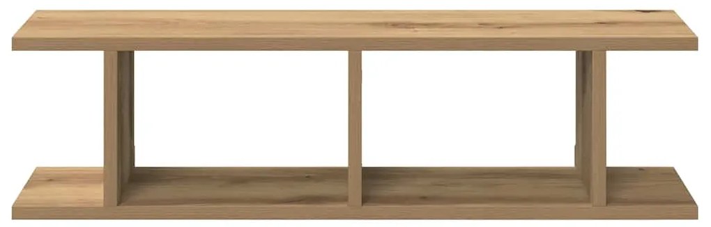 vidaXL Ραφιέρες Τοίχου 2 τεμ. Αρτισιανή Δρυς 75x18x20εκ. Επεξεργ. Ξύλο