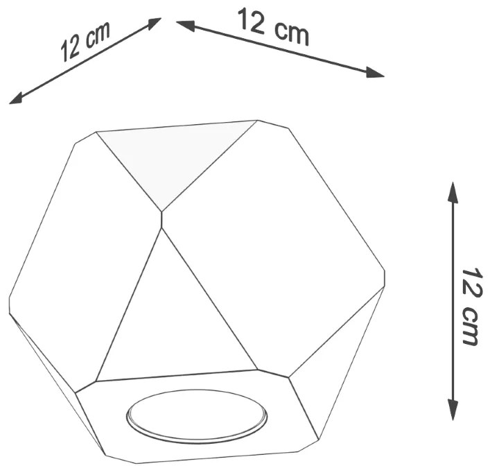 Sollux Φωτιστικό οροφής Woody 1,ξύλο,1xGU10/40w