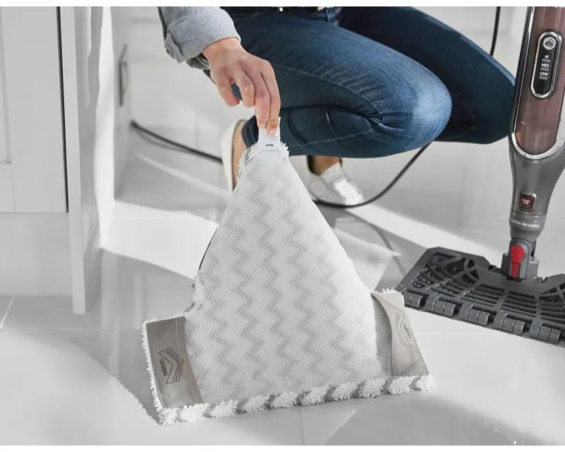 Shark S6003EU, 1200W, 0,35 l, 3 ρυθμίσεις, τεχνολογία Klick'n Flip, Steam Blaster, μαξιλαράκια Dirt Grip, γκρι/βιολετί