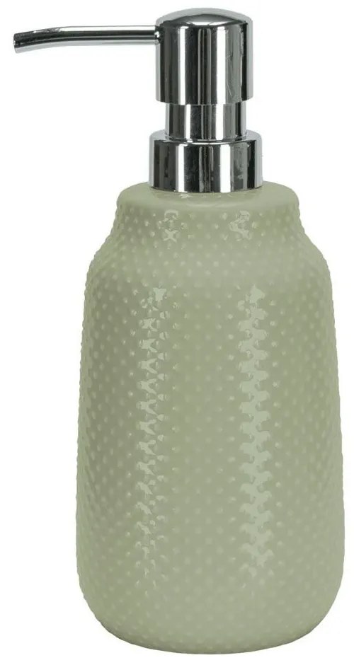 Δοχείο Κρεμοσάπουνου Dotty 8x20cm Reed Green Kleine Wolke Clay