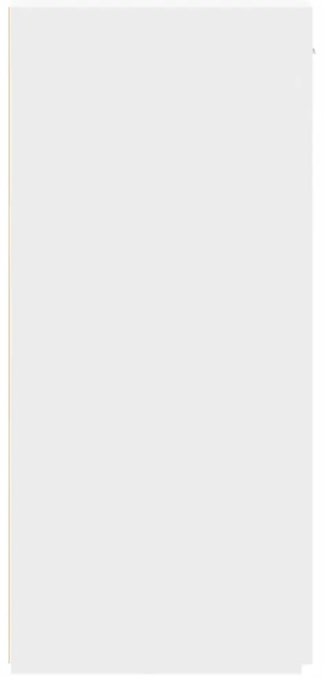 vidaXL Συρταριέρα Λευκή 50x42,5x93 εκ. από Επεξεργασμένο Ξύλο
