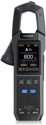 FNIRSI ψηφιακή αμπεροτσιμπίδα/πολύμετρο DMC-100, 600A AC/DC, NCV, True RMS, επαναφορτιζόμενη