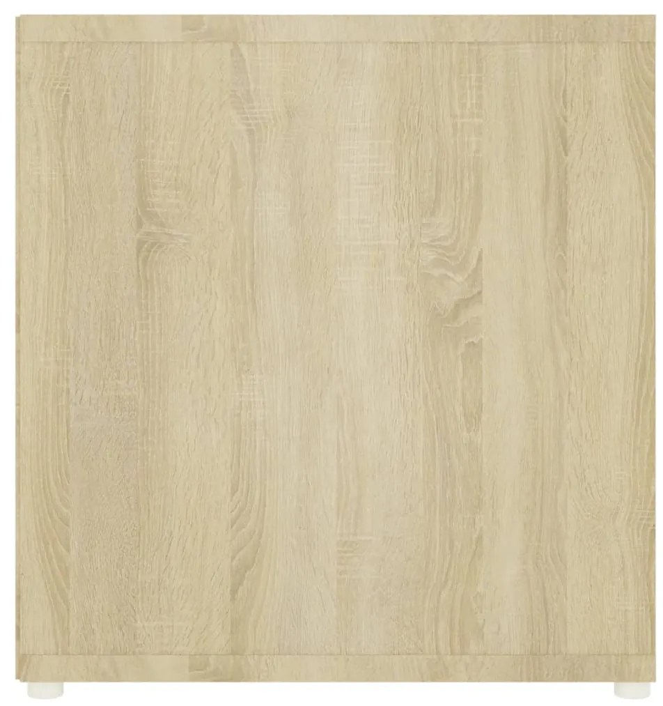 vidaXL Έπιπλα Τηλεόρασης 2 Τεμ Sonoma Δρυς 107 x 35 x 37εκ Επεξ. Ξύλο
