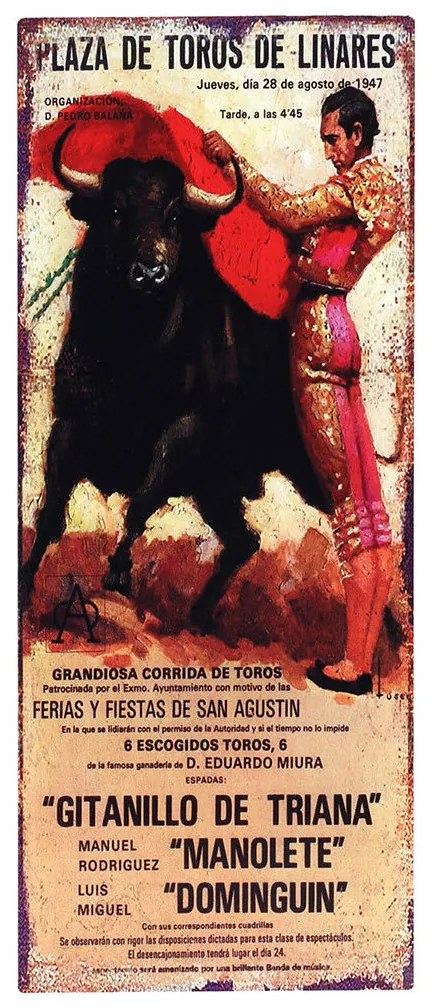 Αγαλματίδια και Signes Grimalt Bullring Πλάκα Τοίχου