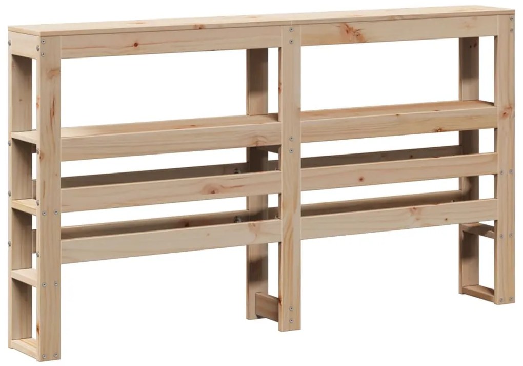 vidaXL Πλαίσιο Κρεβατιού Κεφαλάρι 150x200 εκ Μασίφ Πεύκο