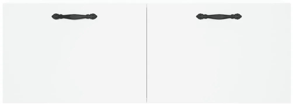 vidaXL Ντουλάπι Τοίχου Λευκό 100x36,5x35 εκ. από Επεξεργασμένο Ξύλο