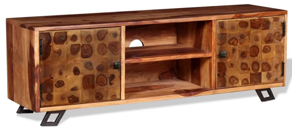 vidaXL Έπιπλο Τηλεόρασης 120 x 30 x 40 εκ. από Μασίφ Ξύλο Ακακίας