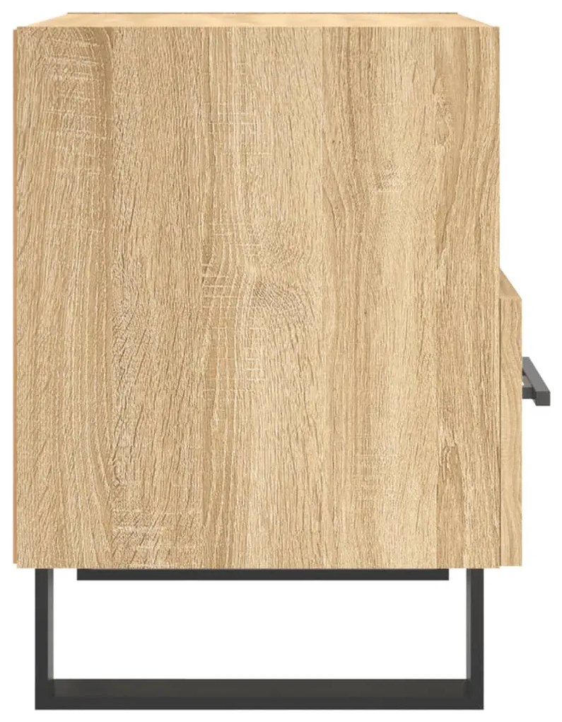 vidaXL Κομοδίνο Sonoma Δρυς 40 x 35 x 47,5 εκ. από Επεξεργασμένο Ξύλο