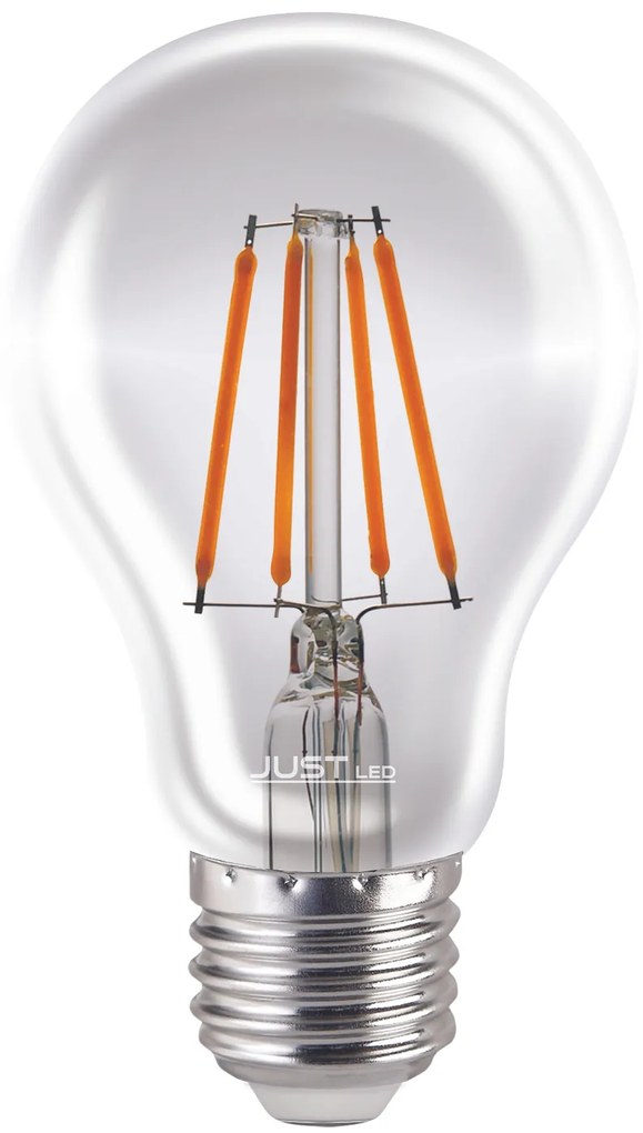 JUSTLed-LED Filament Ε27 A60 8W 3000K Θερμό Dimmable (B276008601) - B276008601