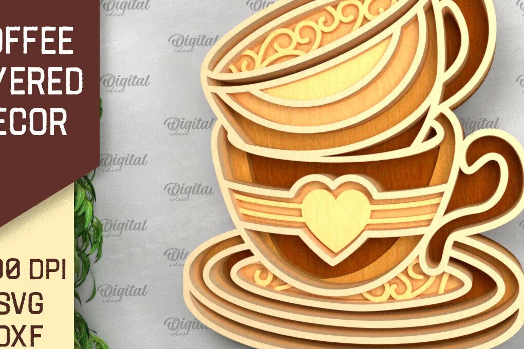 Intra απο ξύλο plywood 3mm-4mm πάχος - Διακόσμηση τοίχου με στρώσεις καφέ Δίασταση 30x20 cm INTRAFABR-99495890