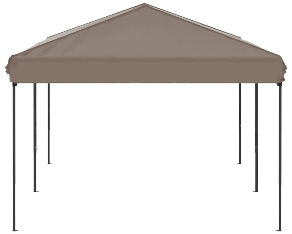 vidaXL Πτυσσόμενη Τέντα Εκδηλώσεων Taupe 3x6 μ.