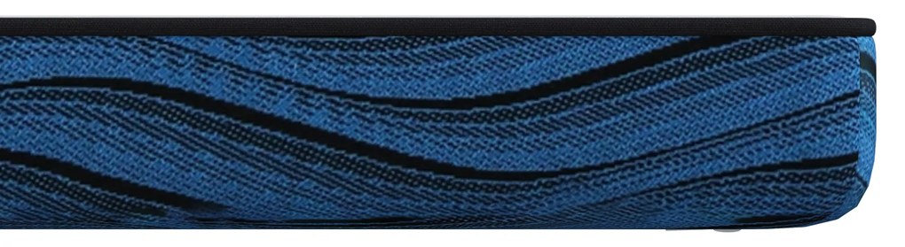 vidaXL Στρώματα Λευκό και Μπλε 90 x 200 cm