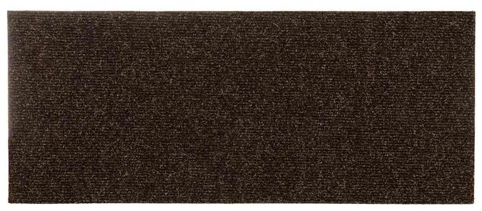 vidaXL Πατάκια Σκαλιών Αυτοκόλλητα 15 τεμ. Καφέ Ορθογώνια 60x25 εκ.