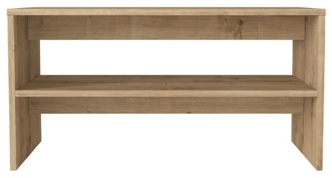 Τραπεζάκι σαλονιού Eleva Megapap χρώμα sapphire oak 90x44,6x46,4εκ. - GP042-0264,1