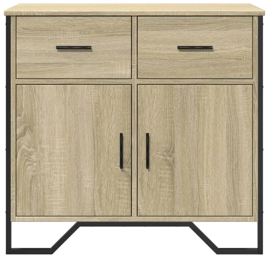 vidaXL Ντουλάπι Sonoma Δρυς 79,5x35,5x74,5 εκ. από Επεξεργασμένο Ξύλο