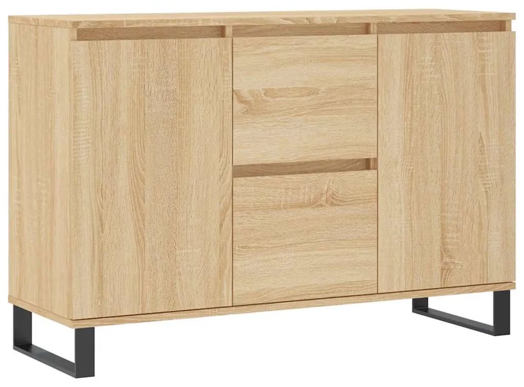 vidaXL Μπουφές Sonoma Δρυς 104 x 35 x 70 εκ. από Επεξεργασμένο Ξύλο