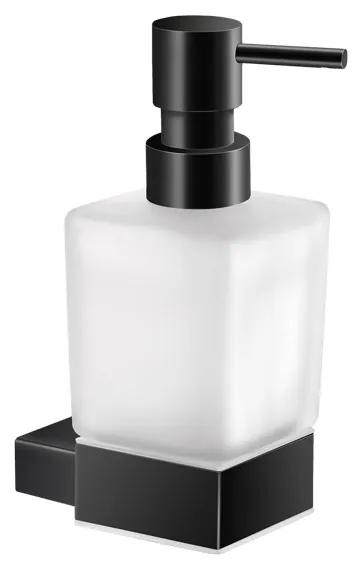 Dispenser Αντλία Σαπουνιού Επιτοίχια Black Mat Sanco Agora 120622-M116