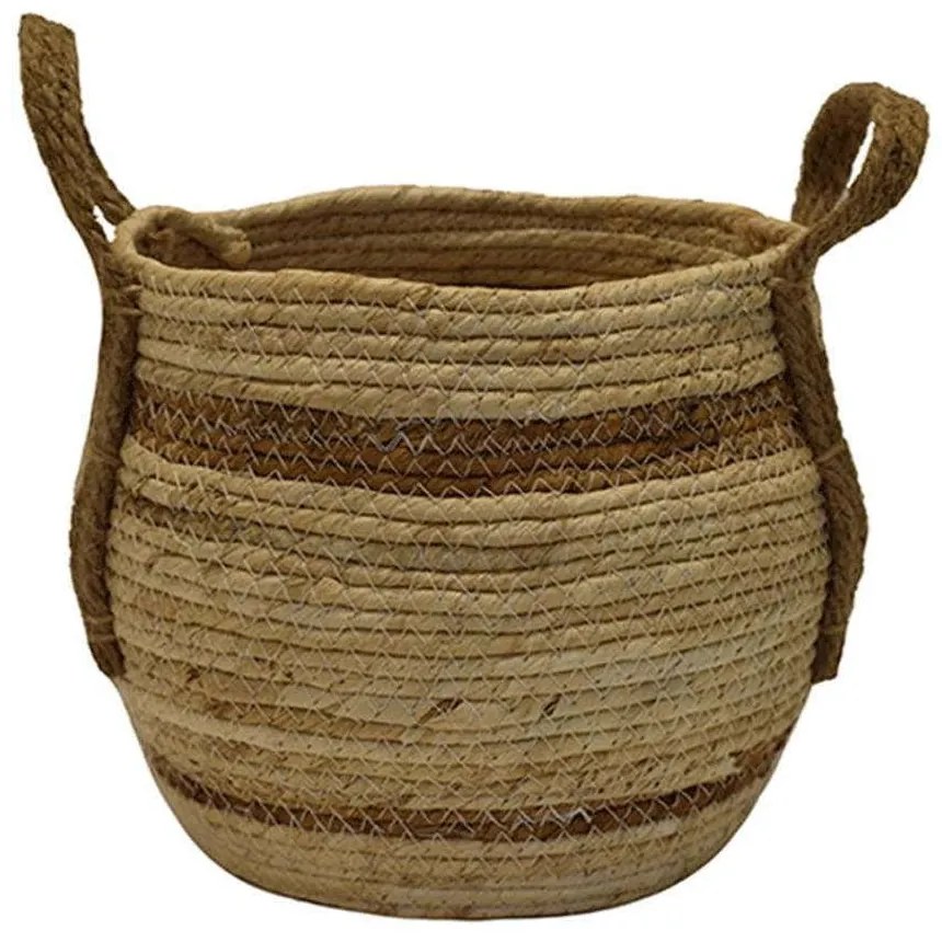 Καλάθι Ψάθινο 00.06.67530 22x22cm Natural Mat