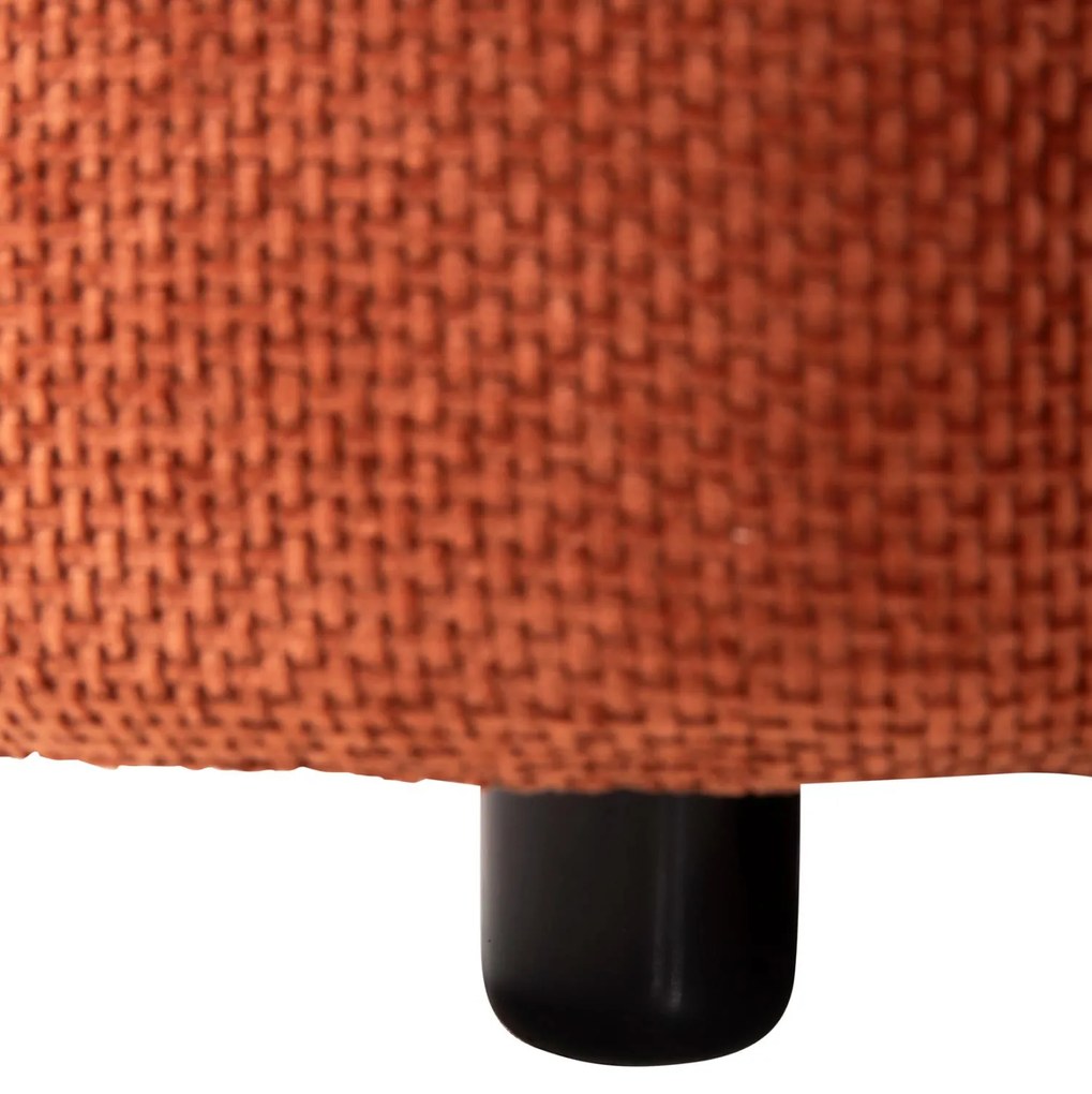 Γωνιακός Καναπές BRICKEN C3275.03L Αριστερή γωνία Κεραμιδί Ύφασμα 282x160x72Υεκ. 282x160x72 εκ.