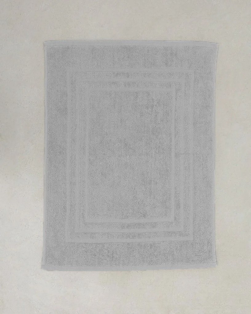 Βαμβακερό Πετσετέ Πατάκι Μπάνιου Softy 50x70cm Γκρι