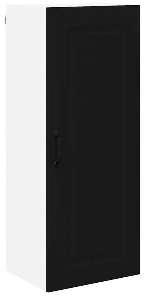 vidaXL Ντουλάπα Κουζίνας Μαύρο 40 x 31 x 100 εκ. Επεξεργασμένο ξύλο