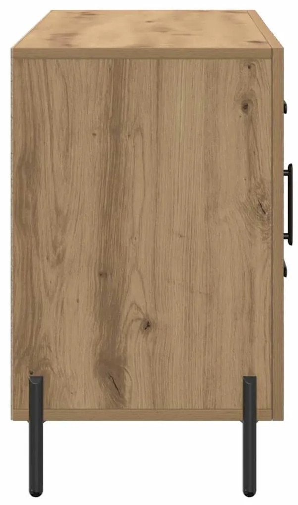 vidaXL Σκευοθήκη Δρυς τεχνίτης 100x36x60 cm Κατασκευασμένο ξύλο