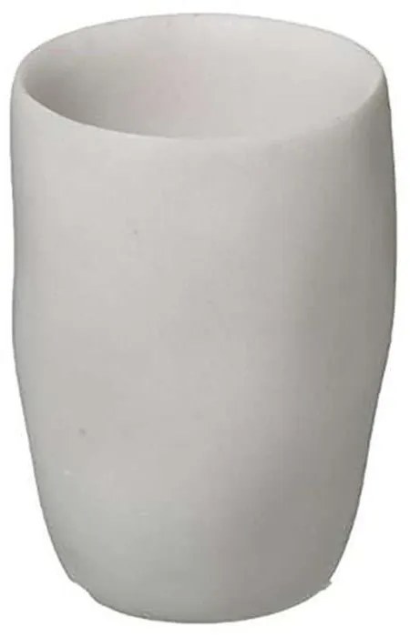 Ποτήρι Μπάνιου Indonesie 07.174583 White Ceramic
