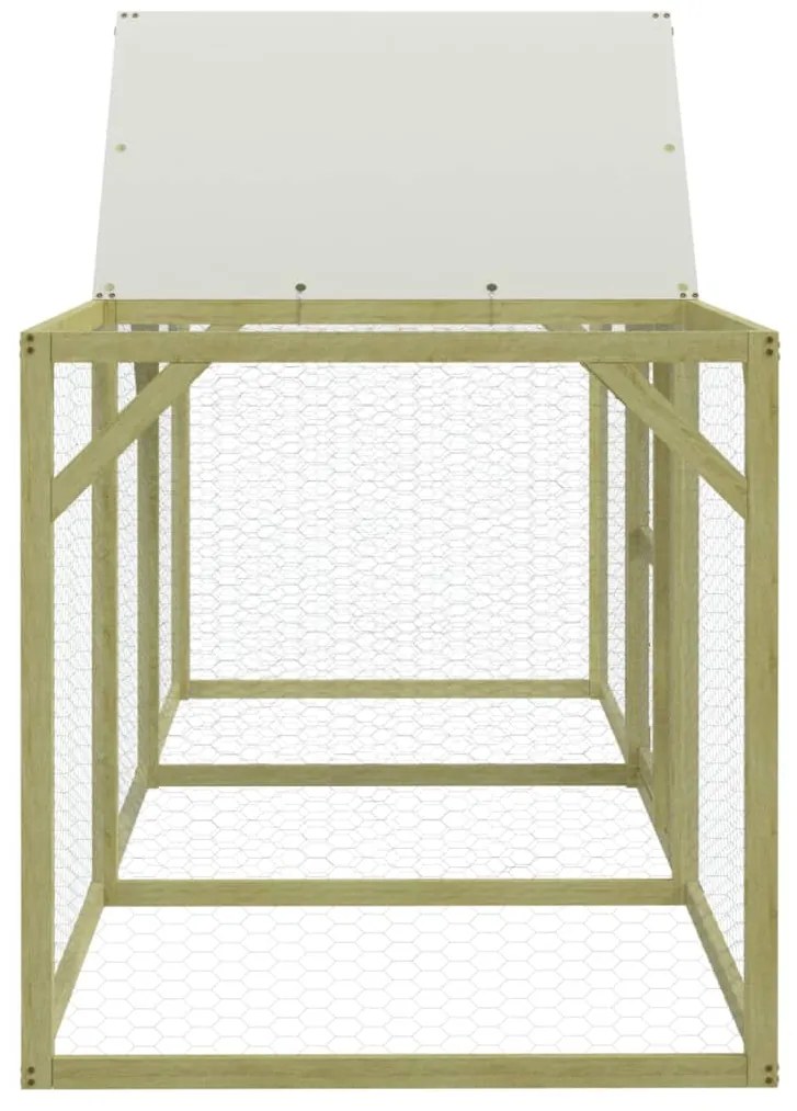 vidaXL Κοτέτσι 300x100x150 εκ. από Μασίφ Εμποτισμένο Ξύλο Πεύκου