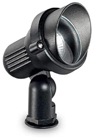 Σποτ Κήπου TERRA PT1 SMALL Ideal Lux 046211 Μαύρο