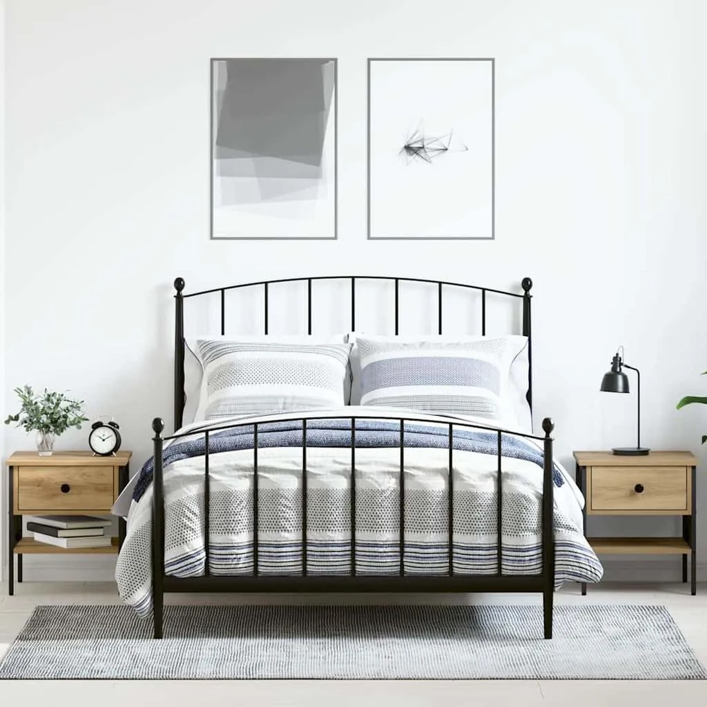 Κομοδίνο με συρτάρι 2 pcs artisan δρυς 40 x 42 x 45 εκ.