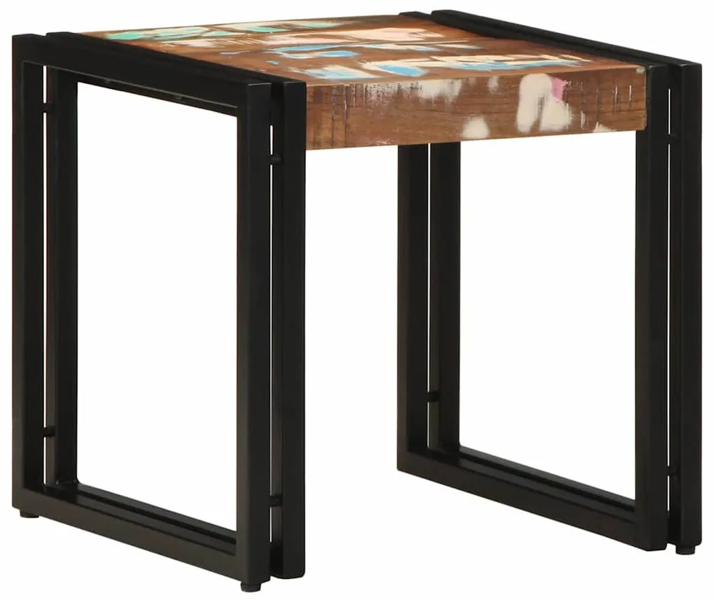 vidaXL Τραπεζάκι σαλονιού 40 x 40 x 38 cm Μασίφ ανακυκλωμένο ξύλο