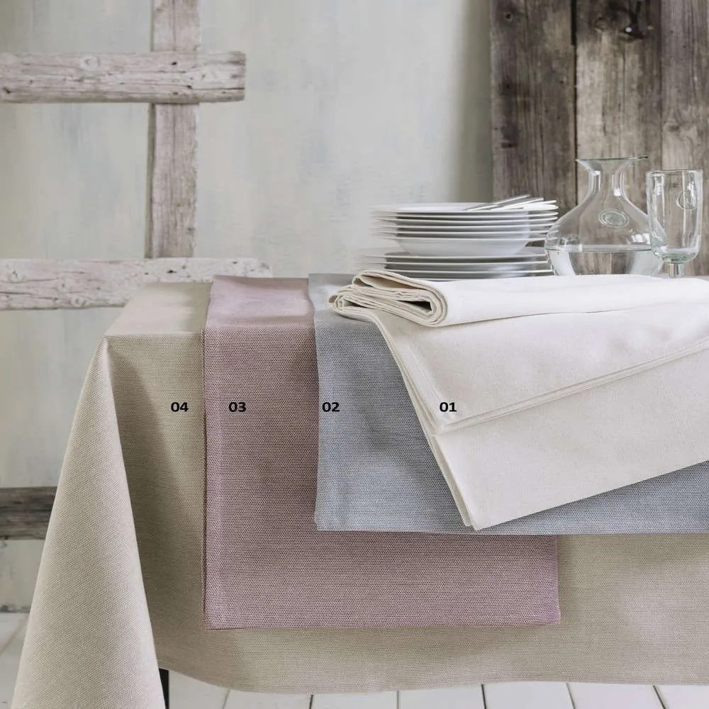 Τραπεζομάντηλο Με Αζούρ Batavia 02 Grey Ρυθμός 140X180 140x180cm 100% Cotton