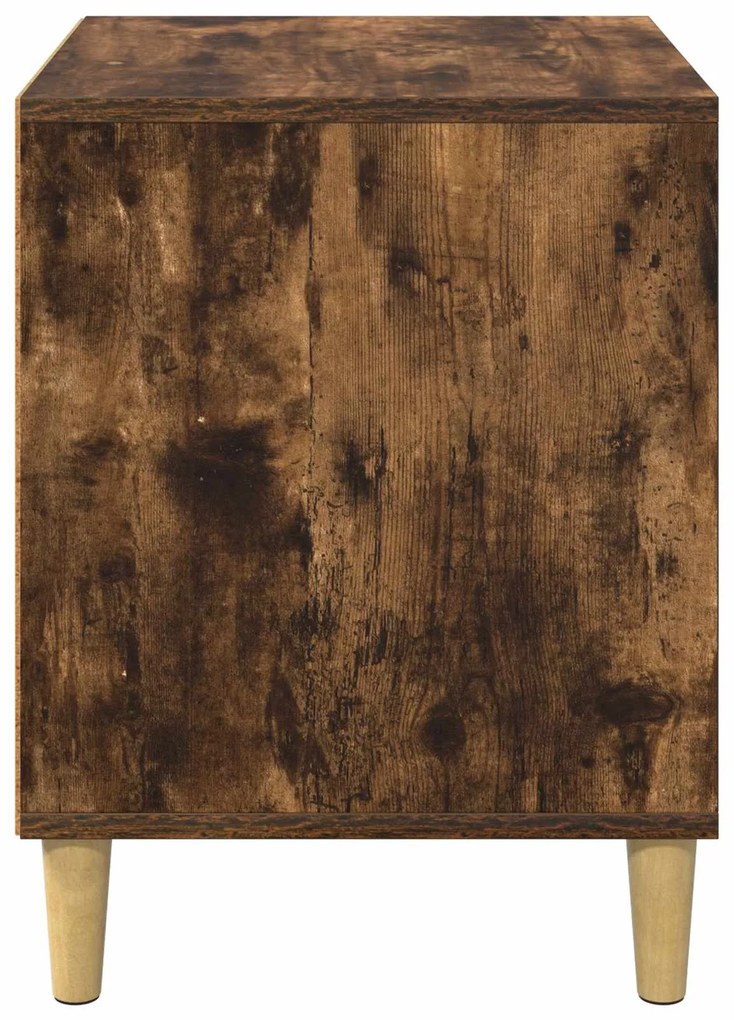 vidaXL Σπίτι Γάτας Καπνιστό Δρύς 42,5 x 40 x 53 εκ Επεξεργασμένο ξύλο