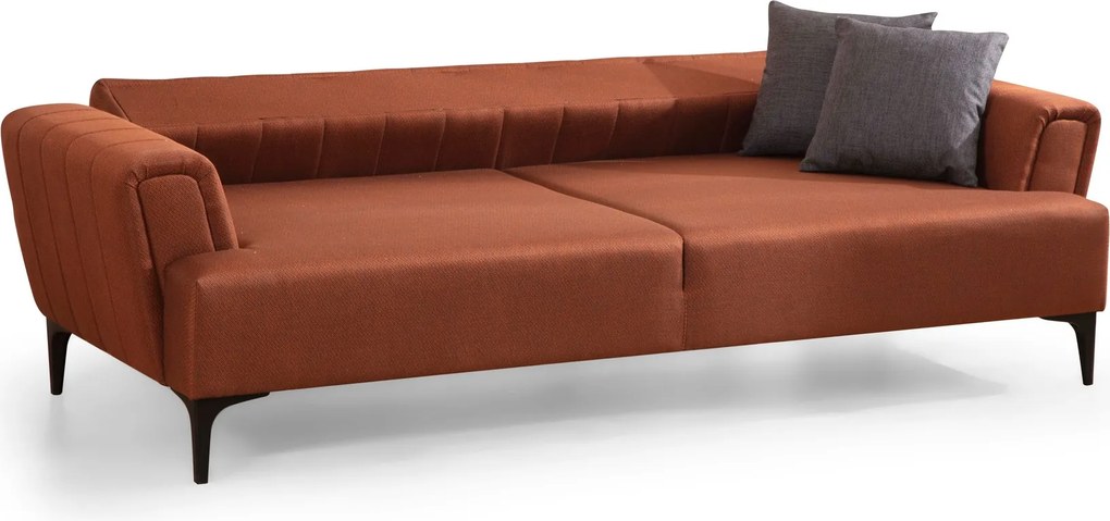 3-Seat Sofa-Bed Hamlet - Tile Red Tile Red