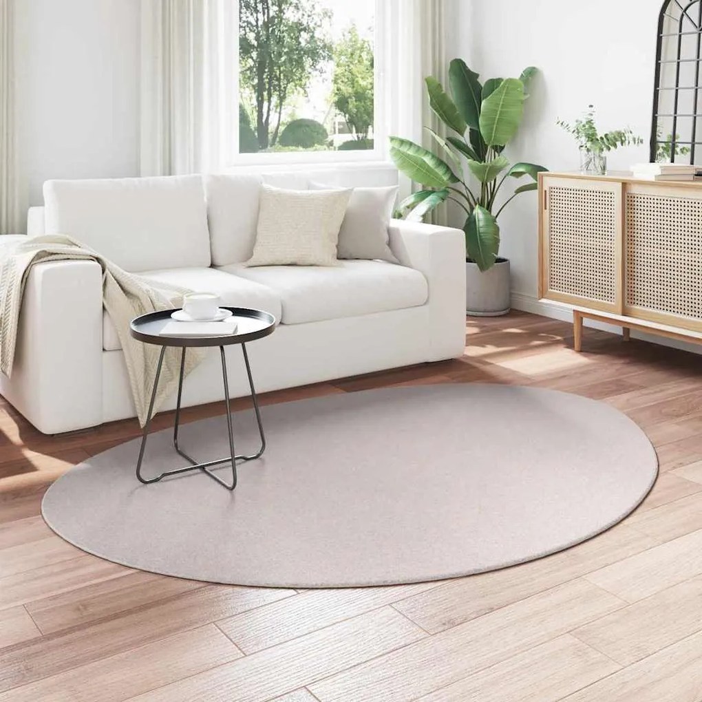vidaXL Χαλί HUARTE Άμμος 140 x 200 cm Πολυεστέρας
