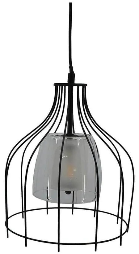 Φωτιστικό Οροφής 783946 Black Ankor Metal, Fabric