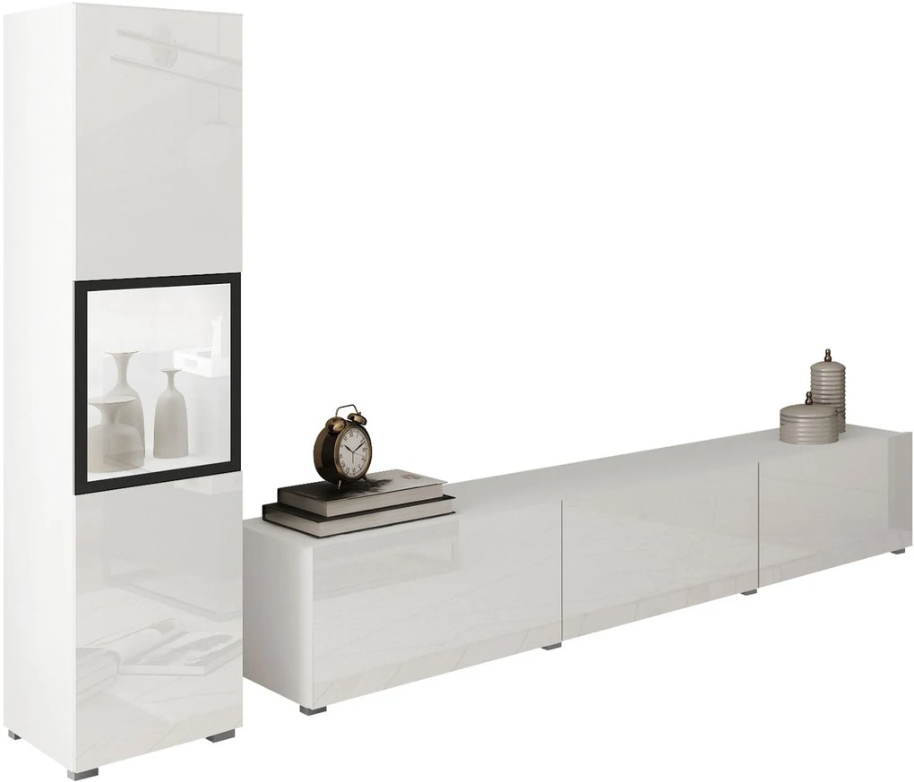 Σύνθεση σαλονιού Berlin I-Λευκό