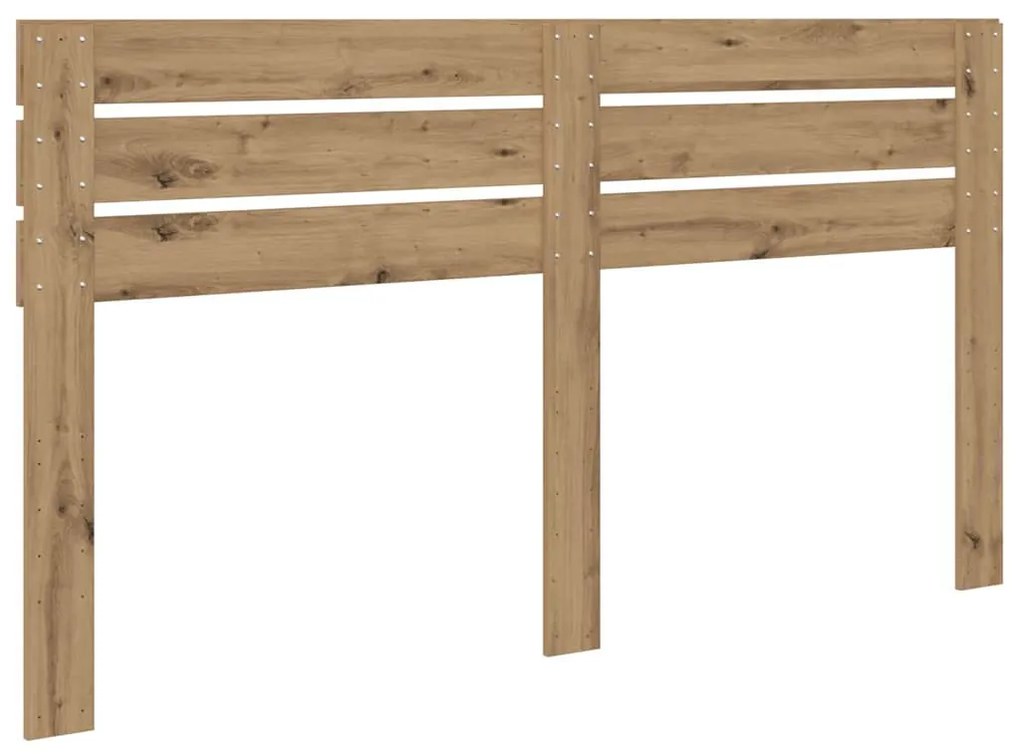 vidaXL Κεφαλάρι με κεφαλάρι Artisan Oak 200 cm Επεξεργασμένο ξύλο