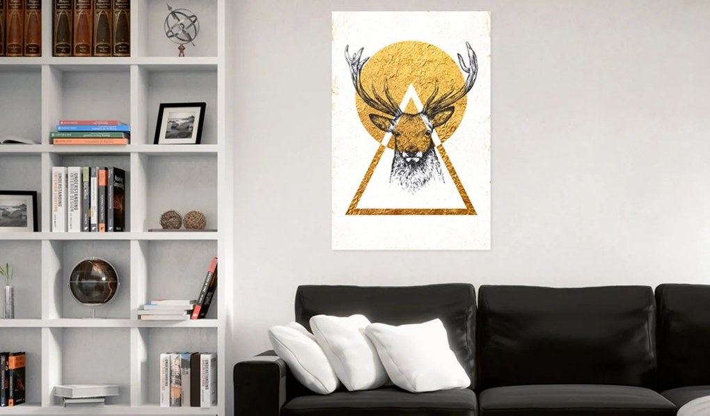 Πίνακας - My Home: Golden Deer 40x60