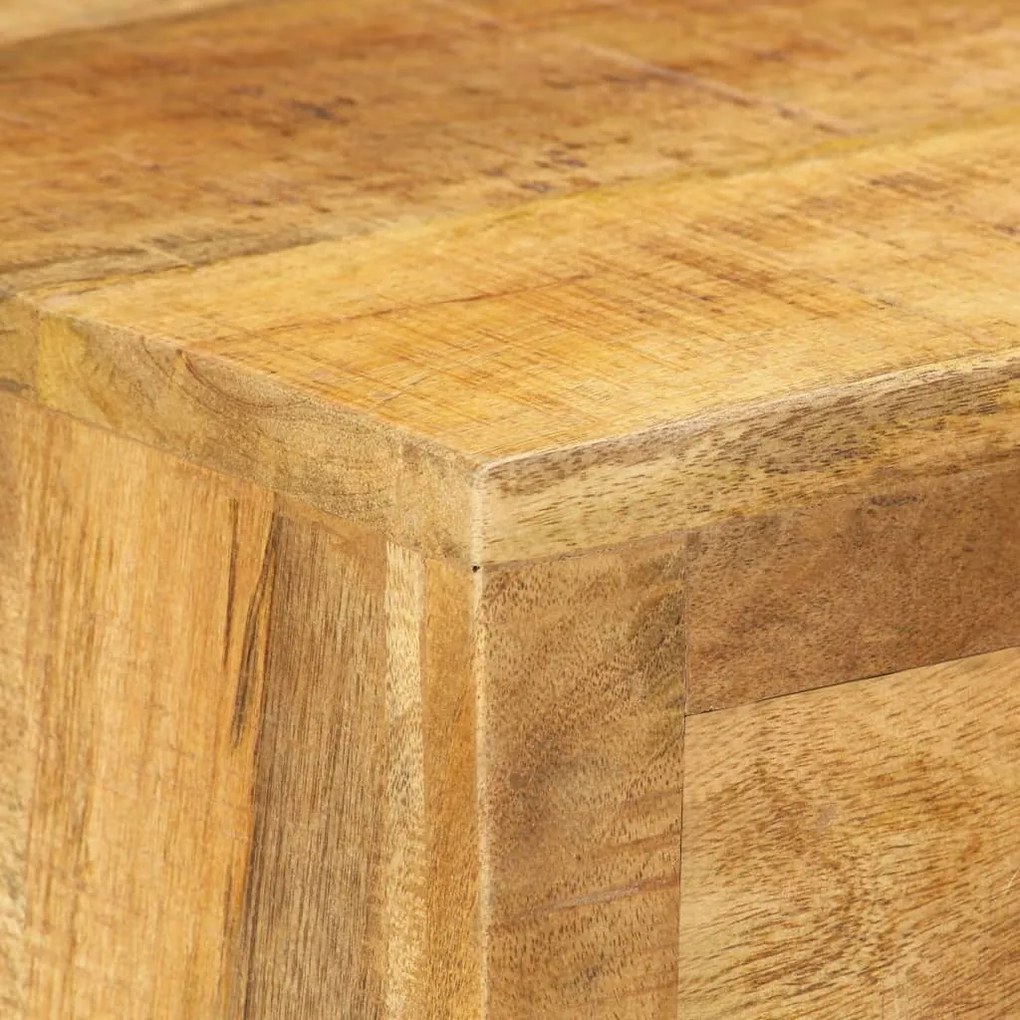 vidaXL Παπουτσοθήκη 86 x 35 x 55 εκ. από Μασίφ Ξύλο Μάνγκο