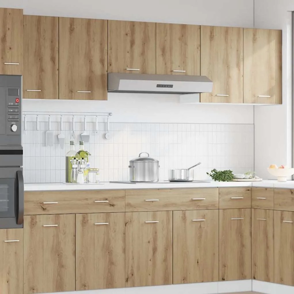 vidaXL Κρεμαστό Ντουλάπι "Lyon" από Τεχνητό Δρυ 50x31x60 εκ. από Τεχνητό Ξύλο