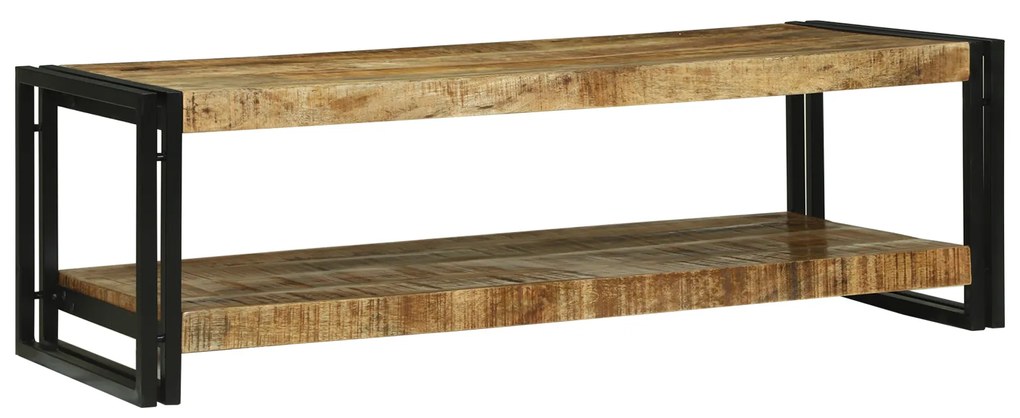 vidaXL Τραπεζάκι σαλονιού 120x50x38 εκ. Μασίφ ξύλο μάνγκο