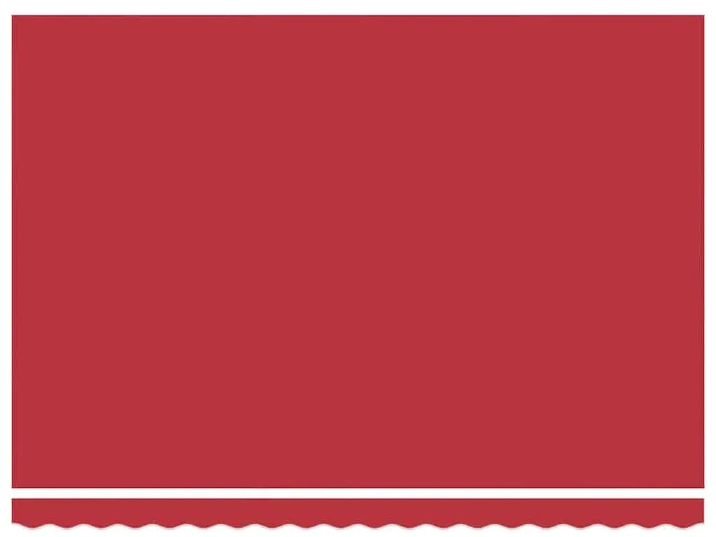 vidaXL Ύφασμα Ομπρέλας με Κόκκινο 450 x 300 εκ Πολυεστέρας